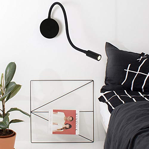 Foco de interior y exterior ajustable para libros en la cama y mesilla de noche 3