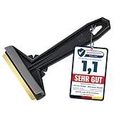 Car Ice Scraper Brass Blade - Fast, Effortless, efficient & Easy - Brass Ice Scrapers for Car Windshield Ice Scraper - Brass Ice Scraper for Car - Original Murska from Europe - Winter A054 Black Gray