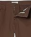 Amazon Essentials Men's Athletic Fit Chinos, Work Pants, 5-Pocket, Cotton Stretch, Brown, 36W x 30L