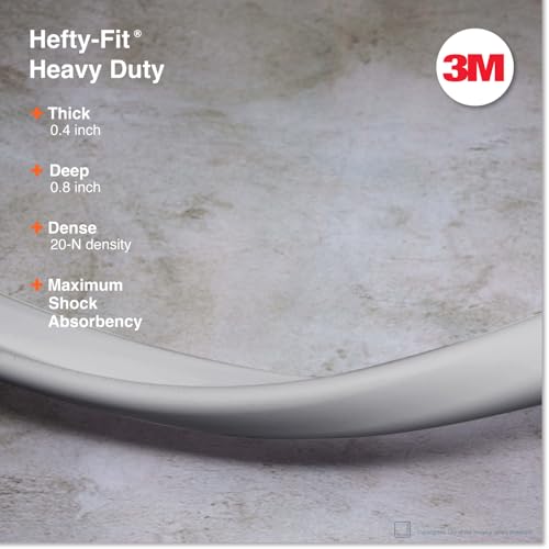Image of Roving Cove HeftyFit Edge Protector for Baby Proofing (6ft Large Edge Only), Heavy-Duty Soft Furniture Edge Bumper Guards, Desk Edge Cushion, Wall Corner Covers, 3M Adhesive, Stone Grey