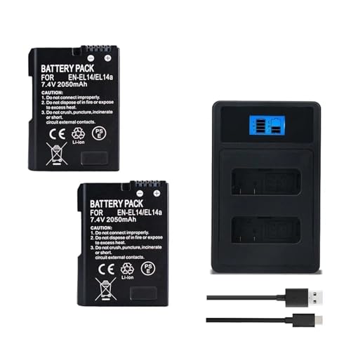 Image of EN-EL14 EN-EL14A Replacement Battery