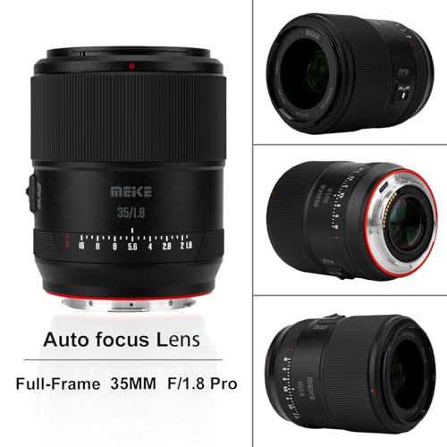 Image of Meike 35mm F1.8 AF Lens for Sigma Leica L Mount Full-Frame S1 FP Cameras | Wide Angle Perspective, STM Auto Focus, Smooth Bokeh, for Panasonic Lumix L Camera S1R S1R II S1H S5 SL SL2