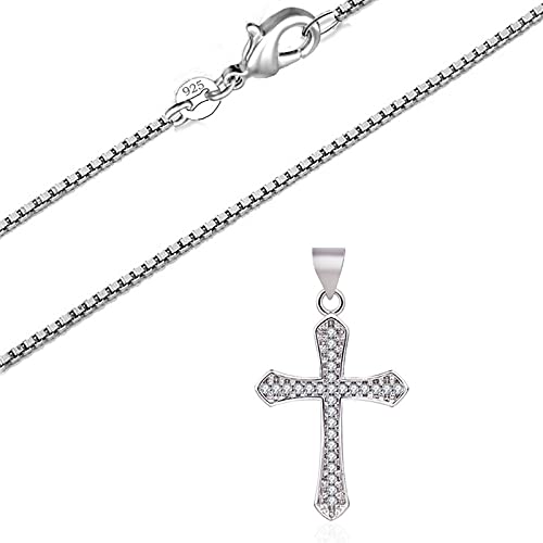 Collier croisé de mariage en argent, le cadeau idéal pour elle et lui