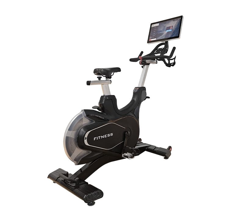 Bicicleta Spinning Profissional LZX-D06, Tela Touch 18,5 Polegadas