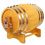 Tonneau de bière domestique - dans une large application, ce tonneau en bois peut être utilisé pour contenir différents types de vin rouge, de bière, etc., récipient à vin pour bar