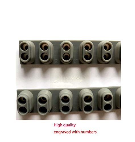 Image of Keyboard conductive Rubber. Rubber pad silicone Pads Buttons Fix, compatible with Yamaha part of PSR /KB /DGX series conductive adhesive strips (1group （12 keys）)