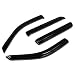 Ford Explorer/Mercury Mountaineer/Lincoln Aviator 4pcs Window Visor Deflector Rain Guard (Dark Smoke)