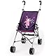 Bayer Design 30112AA - Puppen Buggy, zusammenklappbar, mit Doppelrädern, lila, ‎50 x 27.5 x 55 cm