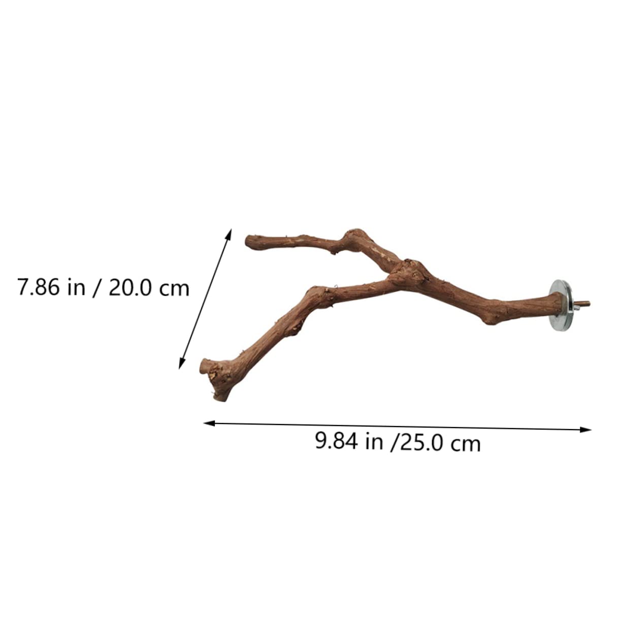 DOITOOL 3stücke Parrot Standing Bar Aus Naturholz Vogelspielzeug Für Käfige Kletterstange Für Papageien Wellensittiche Und Andere Vögel Einfache Installation Langlebig Und Stabil