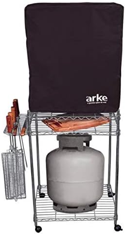 ARKE Grill Gas Grill Cover Protective Cover for 5 Skewer Grill Water Resistant
