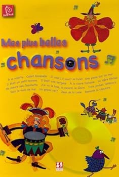 Paperback Mes plus belles chansons: Volume jaune (1CD audio) Book