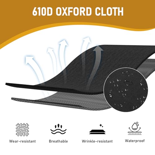 Image of Portable Folding Camping Cot,Lightweight Camping Cots for Adults,Folding Tent Camp Cot Bed,Indoor Outdoor Travel Sleeping Cots,with Carrying Bag,for Patio Hiking Picnic Beach Fishing (Army Black)