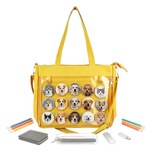 Ita Bag sac à main en toile à grande capacité pour pins et loisirs