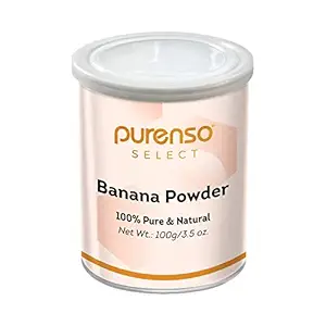 Purenso Select - 100% Pure Banana Powder, 100g