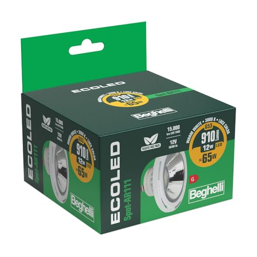 Beghelli BEG56027 Lampada LED G53, 12 W, Multicolore