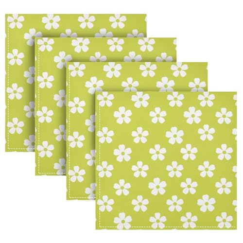 Servilletas de Tela Cuadradas Multicolor 20x20 Pulgadas Set 6 miniatura 6