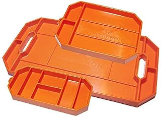 Grypmat | Non-Slip Flexible Orange Tool Tray | Tool Box Organizer | Socket