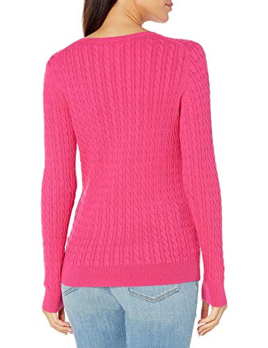 Image of Amazon Essentials Women's Lightweight Cable Knit Long Sleeve Sweater