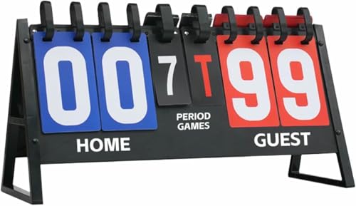 Tableau d'affichage sportif portable et pliable pour score de table - 2