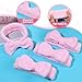Aeaocvo 20 PCS Spa Headband Bulk, Pink Spa Headbands for Women, Hair Band for Washing Face Beauty Shower Skincare, Elastic Bowknot Make up Headband