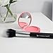 Domed Blush Bronzer Brush - Beauty Junkees Duo Fiber Contour Brush for Contouring, Sculpting, Highlighting, Blending, Buffing with Powder Cream Liquid Cosmetics, Synthetic, Vegan Makeup Brushes