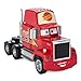 Disney Store Action Toys Lightning McQueen Mack Hauler Toy Truck with 6 Pull-Back Toy Cars - Includes Lightning McQueen, Disney Cars Toys, Light-Up Features and Customizable Sticker Sheets