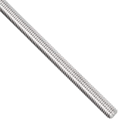 Quickun 304 Stainless Steel Fully Thread Rod, M8-1.25 Thread Pitch, 250Mm Length, Right Hand Threads (Pack Of 1) #TOP2