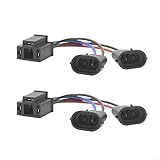 Motorrad-Scheinwerfer-Splitter-Kabelbaum-Adapter, 2 x H9H11-Stecker auf H...