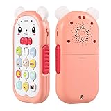 🧩🧩giocattolo musicale per bambini; il giocattolo telefono dei cartoni animati ha un aspetto adorabile, pulsanti con a cartoni animati e un raffinato in modo i bambini non possano metterlo giù.