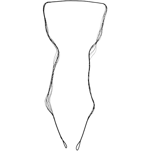 VMS INDIA Black Bowstrings 135cm