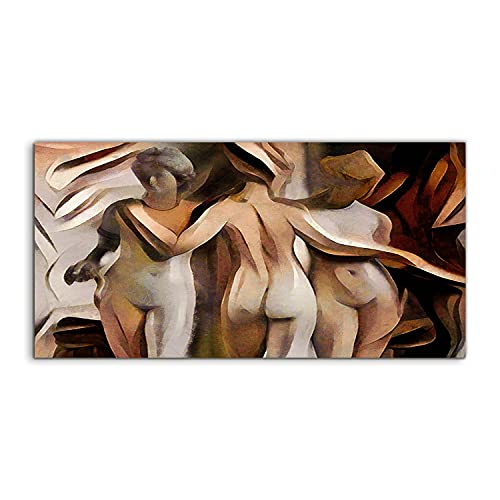 Art photo sur verre 140x70cm pour créer un salon élégant style musée