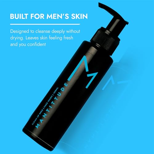 Image of Activated Bamboo Charcoal Face Wash For Men, Deeply cleanses the skin, removes dirt and oil deposits due to pollution, and controls oil production, suitable for all skin types 100ml