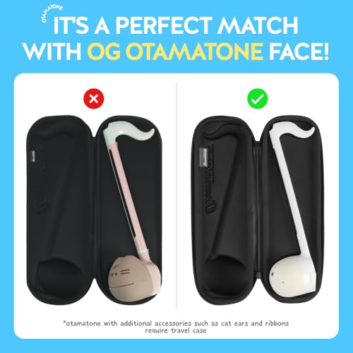 Image of Otamatone Official Slim Case for Deluxe Size (17.25 inch) - Black