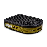 Moldex 7607 Semi-Rectangular Multi-Gases/Vapors Smart Cartridge for 7000/7800/9000 Series Half Mask and Full Facepiece Reusable Respirators