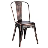 prix chaise tolix Ancho: 45 cm regalosMiguel - Sillas Comedor - Silla Torix Vintage - Cobre Vintage