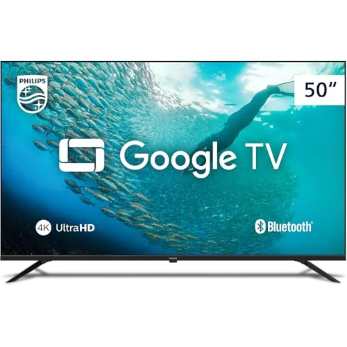 PHILIPS, Smart TV, 50'' 4K UHD, 50PUG7019/78, Google TV, Comando de Voz, HDR PHILIPS, Smart TV, 50'' 4K UHD, 50PUG7019/78, Google TV, Comando de Voz, HDR
