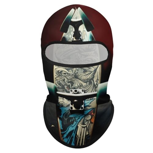 Balaclava para hombre, máscara para esquí y ciclismo, protector facial de invierno, cubreboca multifuncional para deportes al aire libre miniatura 1