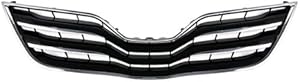 CarPartsDepot Grill Grille Assembly Front Black To1200325 5310106190C0
