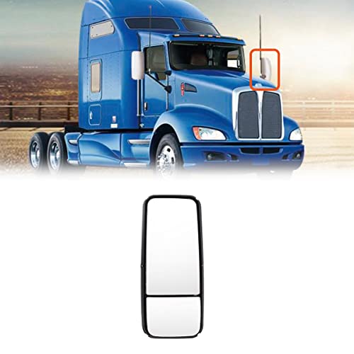 Door Mirror For Kenworth T660, Driver Side Motorized Power Heated Chrome Door Mirror Sepey For Kenworth T170/T270/T370/T440/T470/T660/T800, Left #TOP6