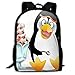 Produktbild Rucksack Pinguin EIS Reißverschluss Schule Bookbag Daypack Travel Rucksack Sporttasche