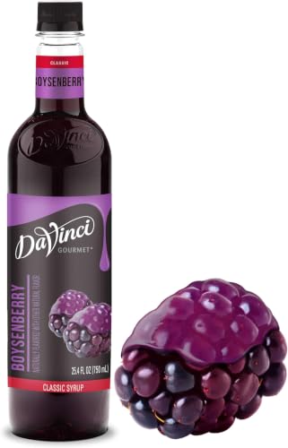 Image of DaVinci Gourmet Boysenberry Syrup, 25.4 Fluid Ounce (Pack of 5)