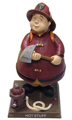 Russ Berrie: Bobble Guyz Firefighter Figurine