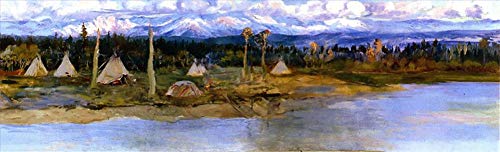 Peinture à l'huile célèbre Charles Marion Russell l'esprit nature