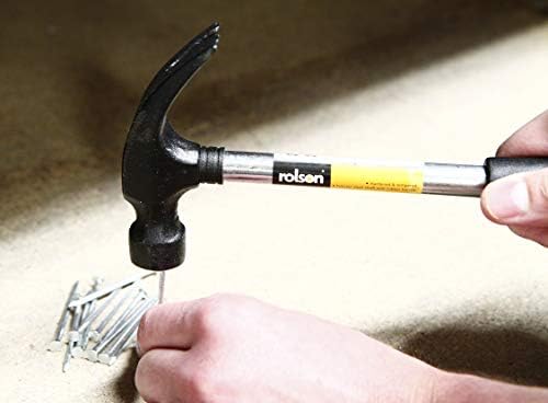 Rolson 10334 8 oz Tubular Steel Claw Hammer