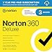 Norton 360 Deluxe - Antivirus software for 3 Devices with Auto Renewal - Includes VPN, PC Cloud Backup & Dark Web Monitoring powered by LifeLock - 2020 Ready [Download]