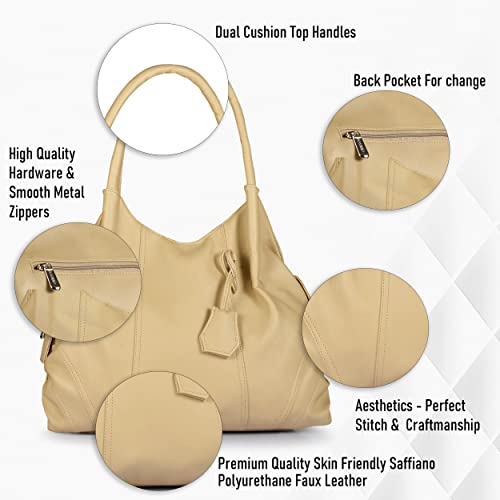 Image of Fostelo Women's Style Diva Satchel Tote Handbag for Women | Ladies Purse | Stylish Shoulder Bag | Gift For Women