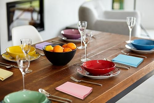 Cloth Napkins Set of 8,Spring Colors,18 x 18 inch,Easter Table Decorations,Washable Cloth Napkins Made of 100% Microfiber,Good for Restaurant, Everyday use, Parties. (4 Patel Colors) - Thumbnail 6