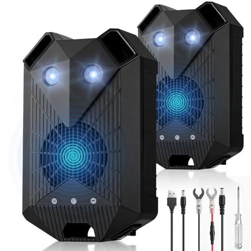 Répulsif ultrason souris voiture anti rongeur 12V USB batterie AUTOUTLET 2 pièces