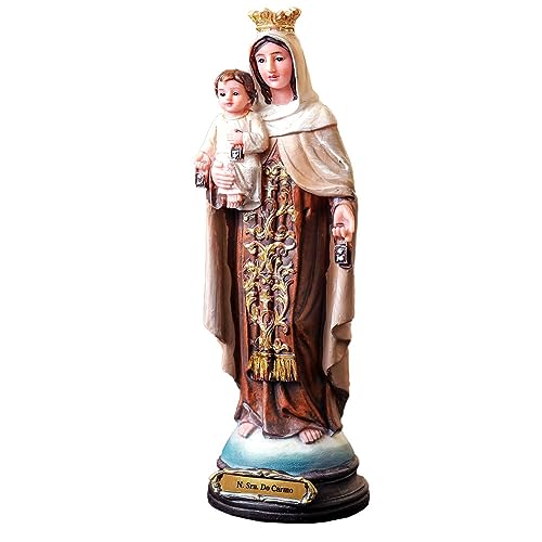 Imagem Nossa Senhora do Carmo Resina Importada 20cm