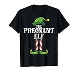 Photo Gallery pregnant elf matching family group christmas party pajama maglietta Photo Gallery pregnant elf matching family group christmas party pajama maglietta